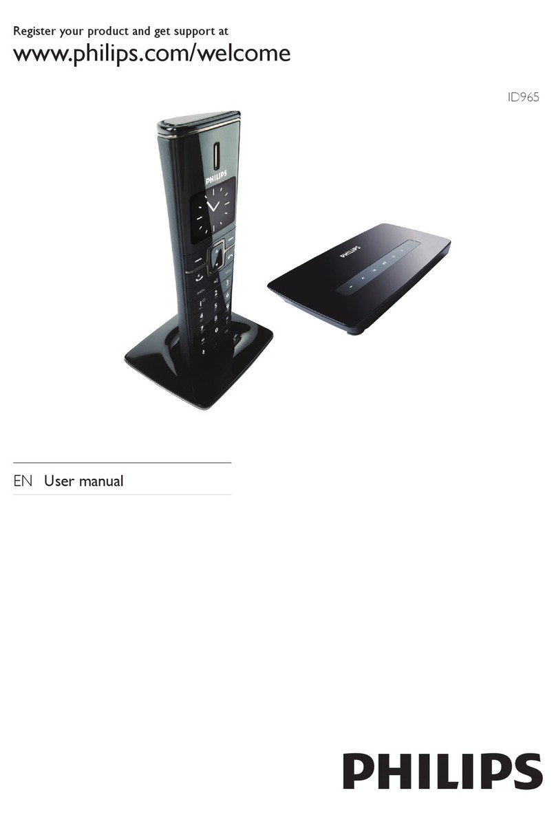 Philips ID9651B/51 User manual