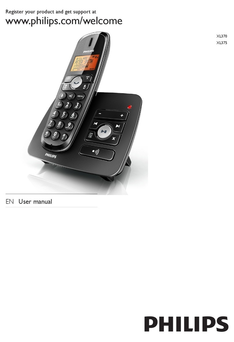 Philips XL3751B/23 User manual