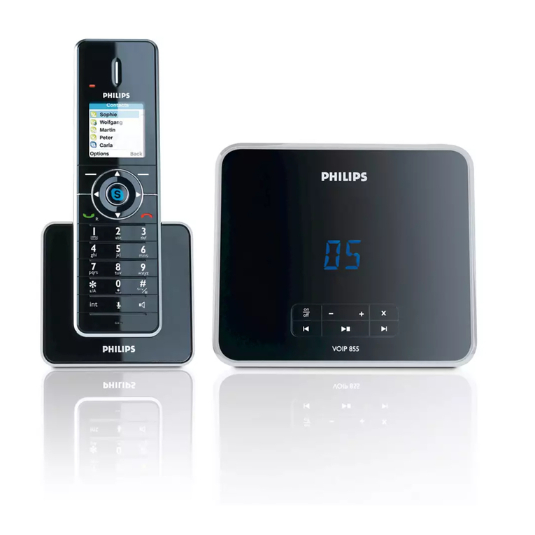Philips VOIP8551B/05 manual