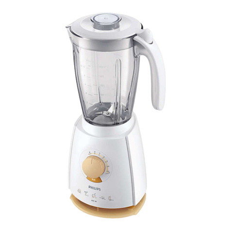 Philips HR2071/20 manual