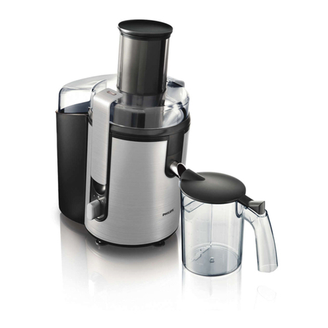 Philips HR1866/00 manual