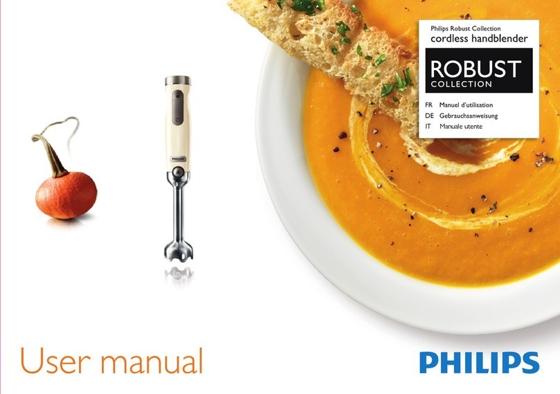 Philips HR1379/10 user manual