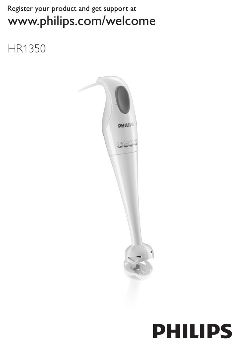 Philips HR1350/70 manual
