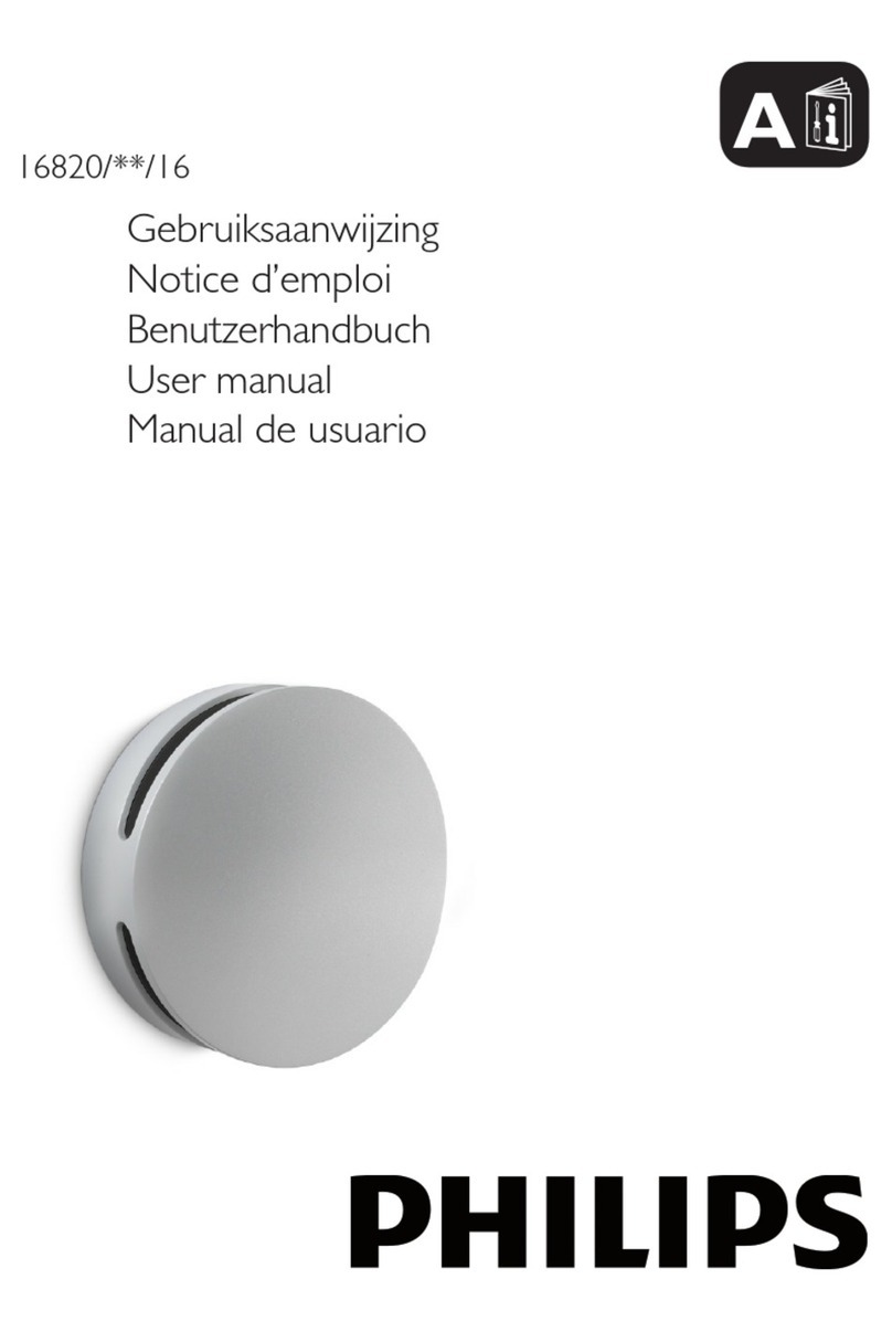 Philips 168209316 user manual
