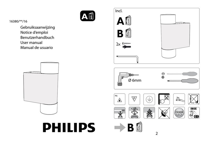 Philips 163804716 user manual