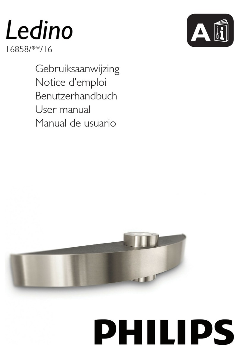 Philips 168589316 user manual