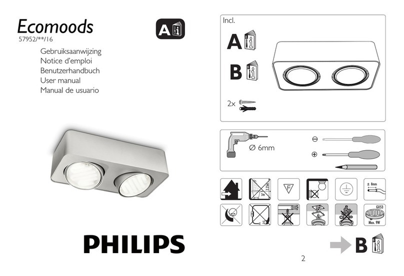Philips ecoMOODS 57952/31/16 user manual