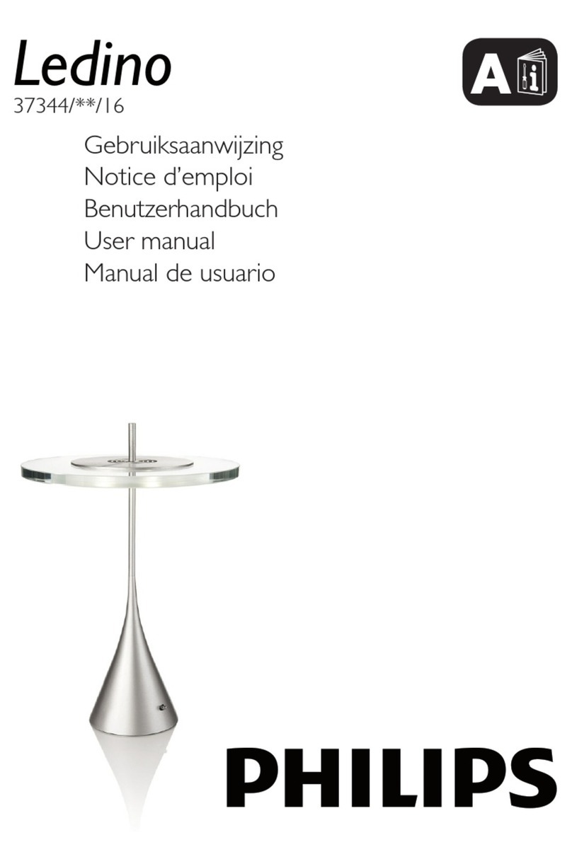 Philips Ledino 37344/48/16 User manual Philips Ledino 37344/48/16 User manual