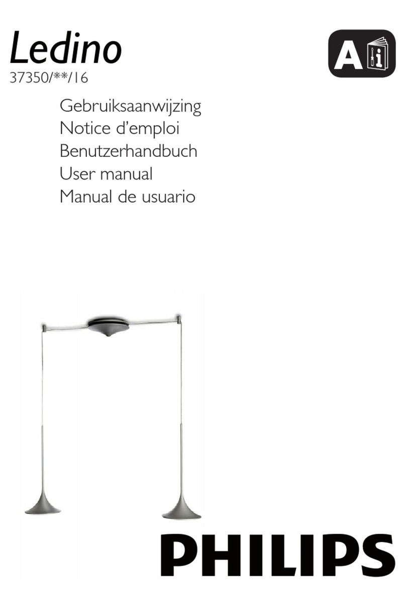 Philips Ledino 37350/31/16 User manual