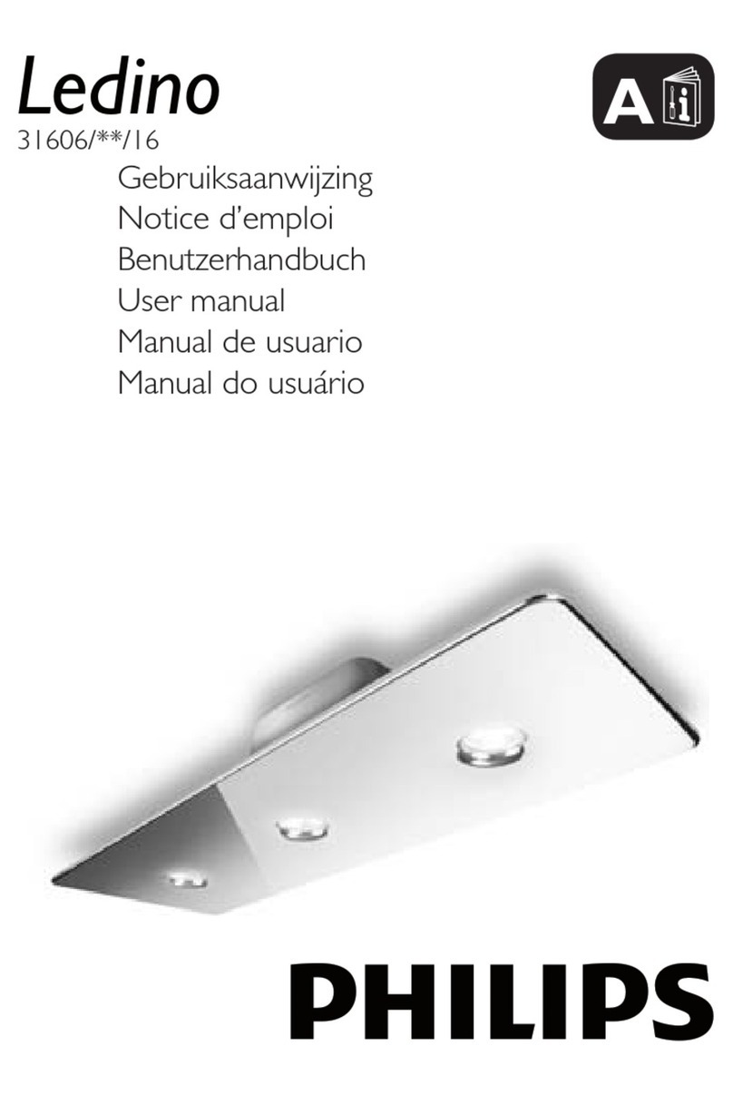 Philips Ledino 31606/11/16 User manual