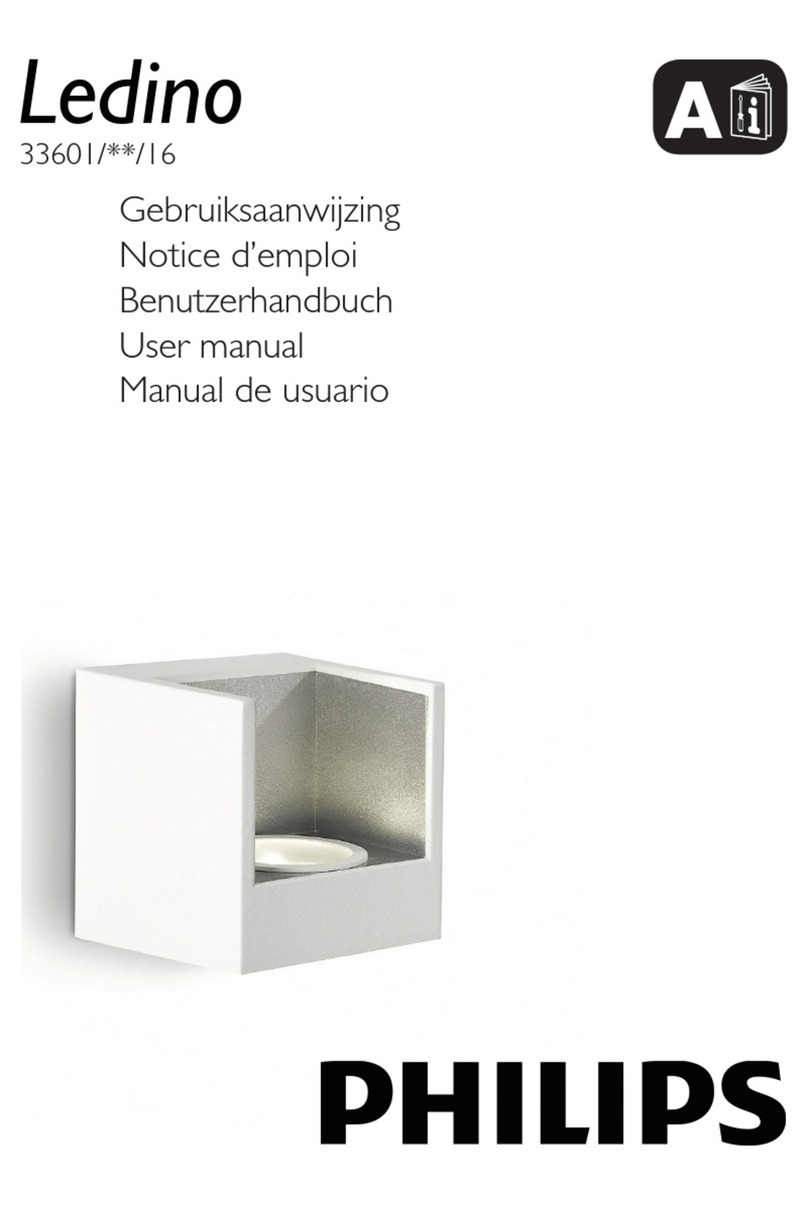 Philips Ledino 33601/31/16 User manual Philips Ledino 33601/31/16 User manual