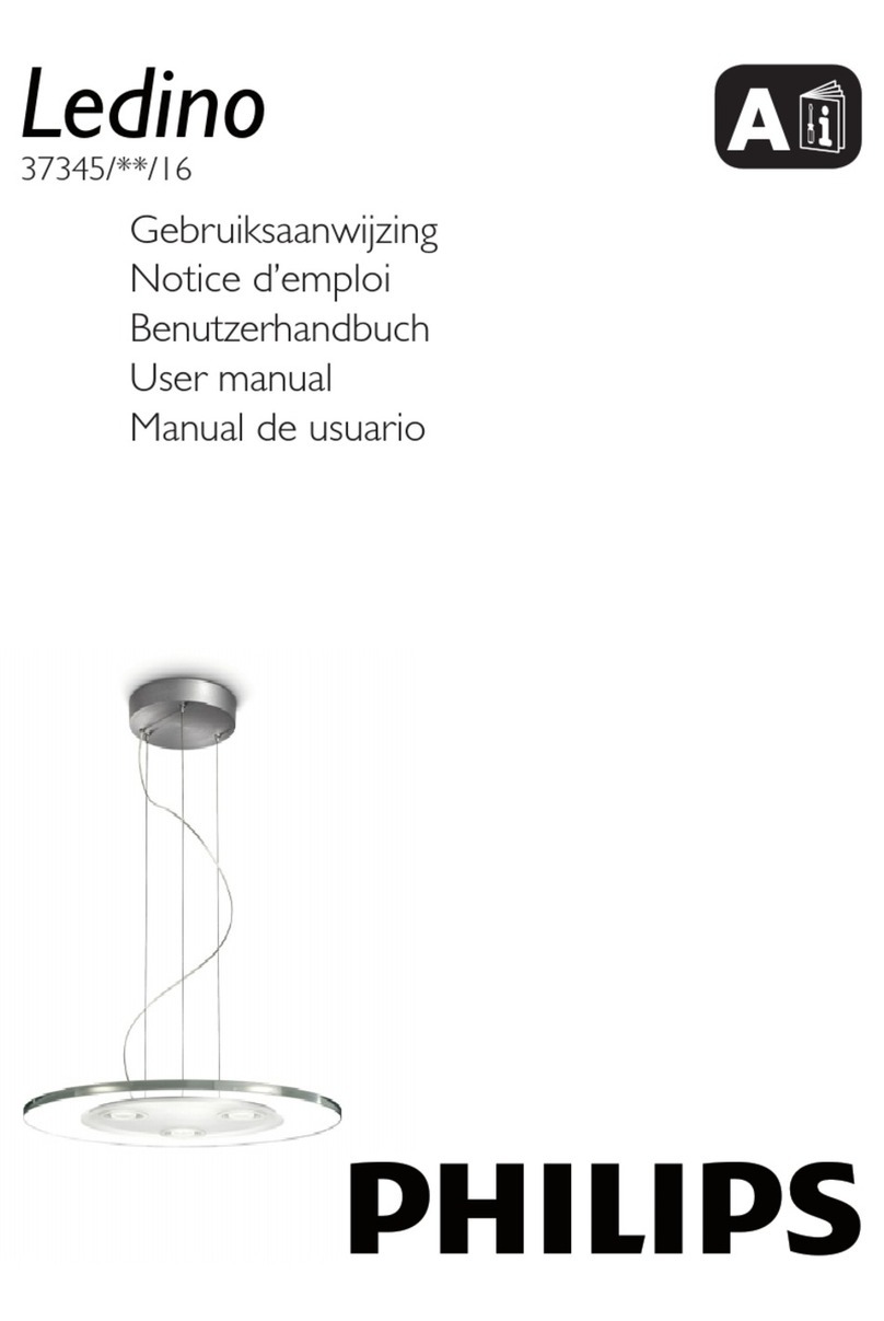 Philips Ledino 37345/48/16 user manual