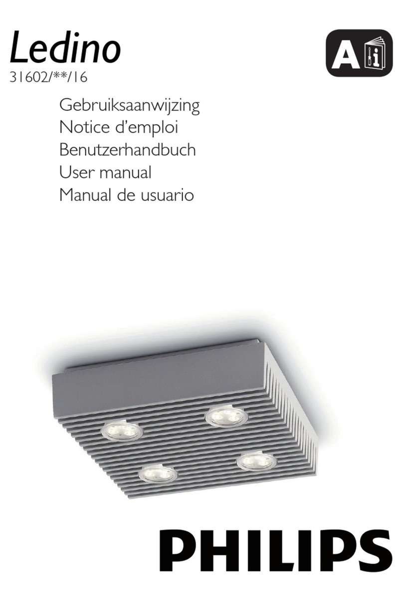 Philips Ledino 31602/87/16 user manual