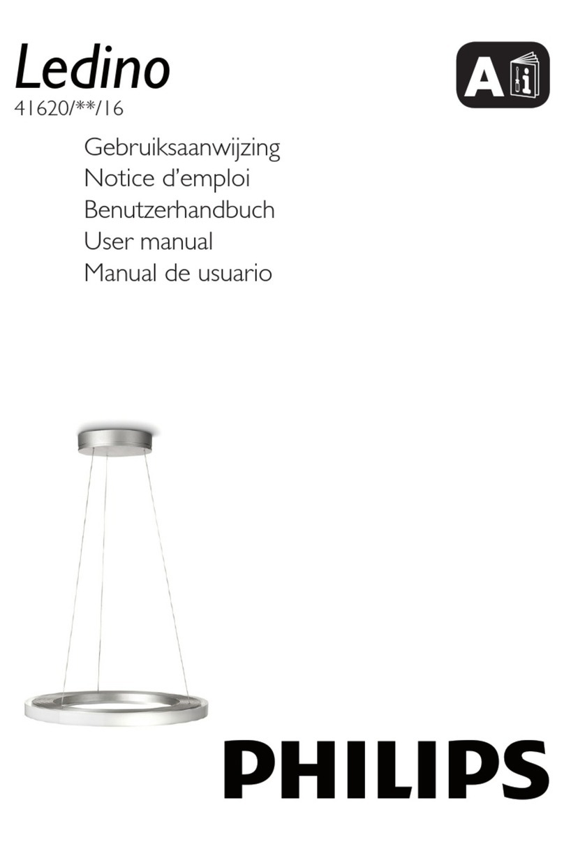 Philips Ledino 41620/48/16 user manual