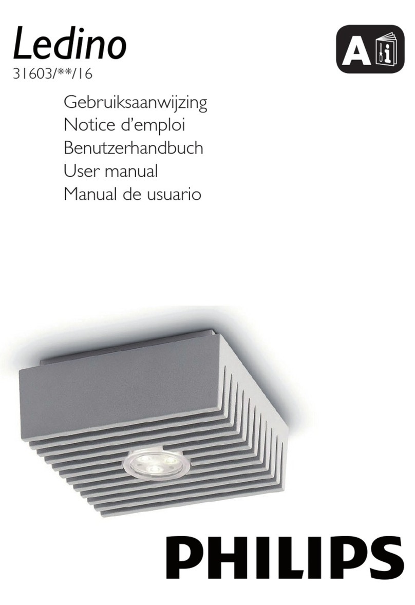 Philips Ledino 31603/87/16 user manual