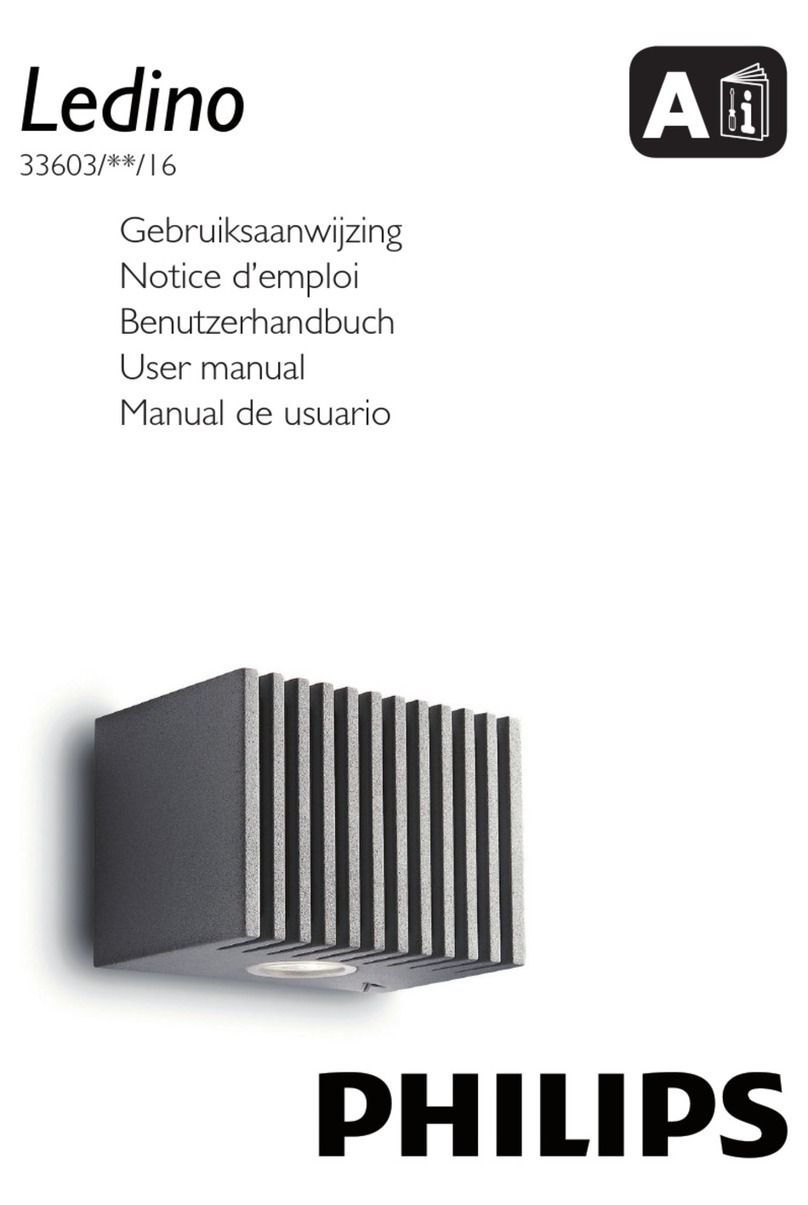 Philips Ledino 33603/87/16 user manual