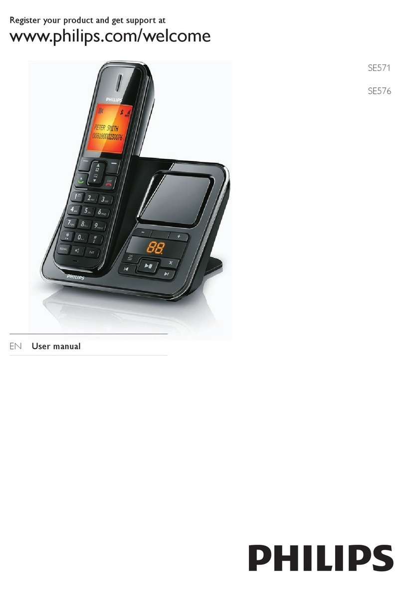 Philips SE5761B/FR user manual