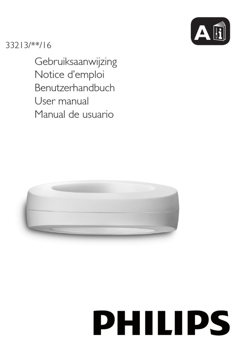 Philips myLiving 33213/48/16 User manual