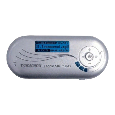 Transcend T.sonic 510 user manual