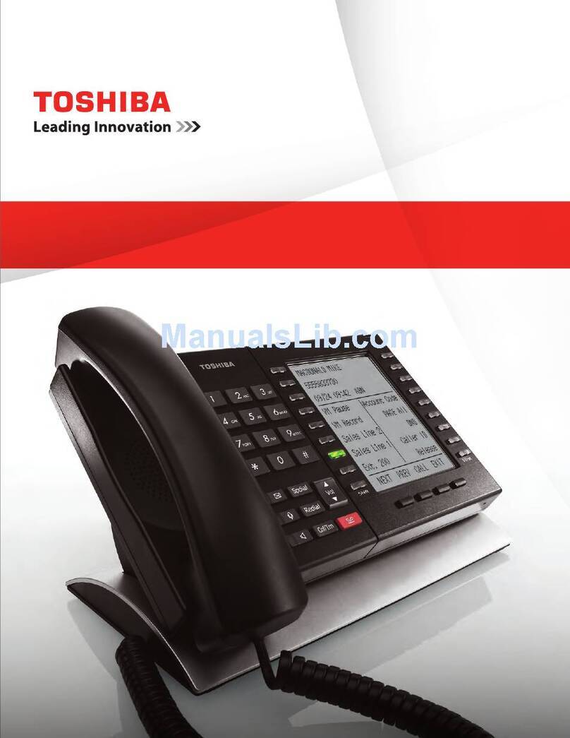 Toshiba Strata CIX DP-5000 series brochure