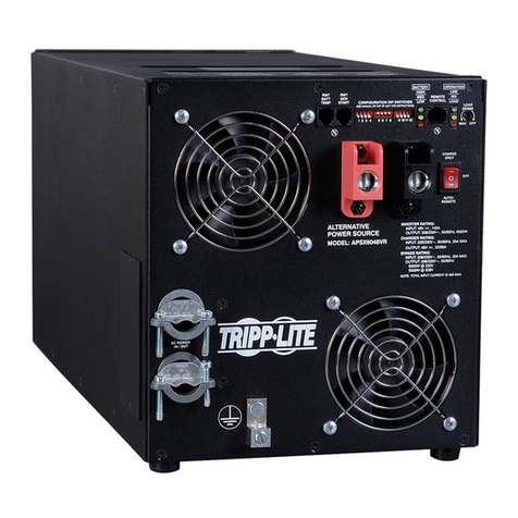 Tripp Lite PowerVerter APSX6048VR User manual