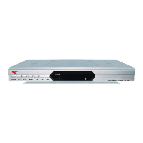 Triax TSR 1000 user guide
