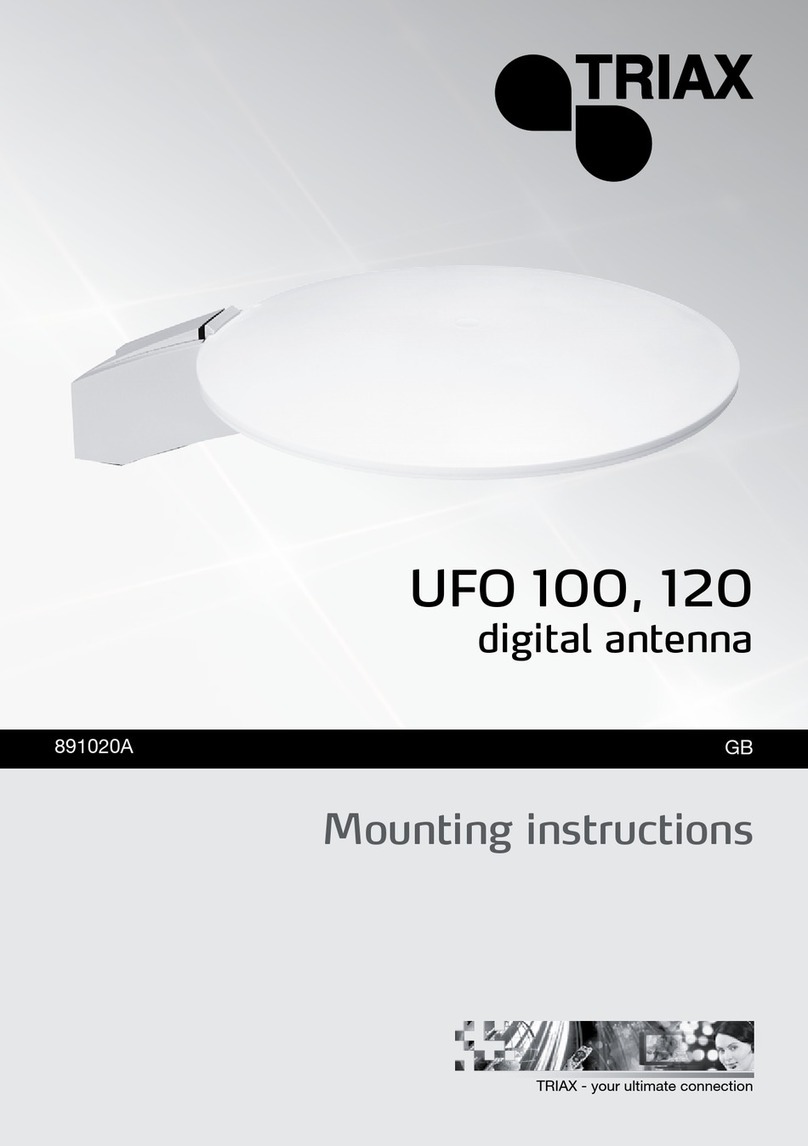 Triax 120 Mounting instructions