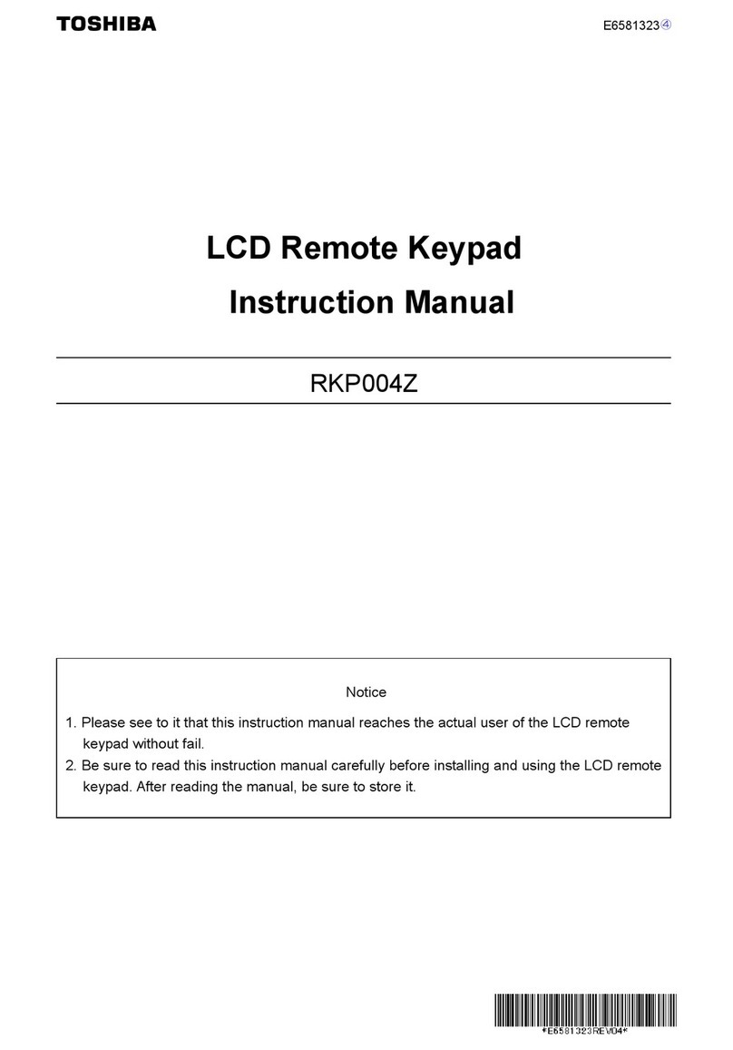 Toshiba RKP004Z instruction manual