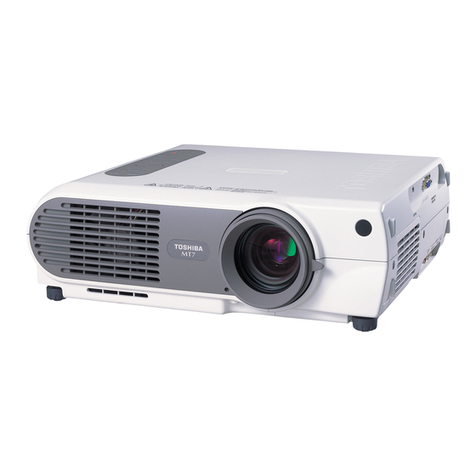 Toshiba TLP-MT7E User manual