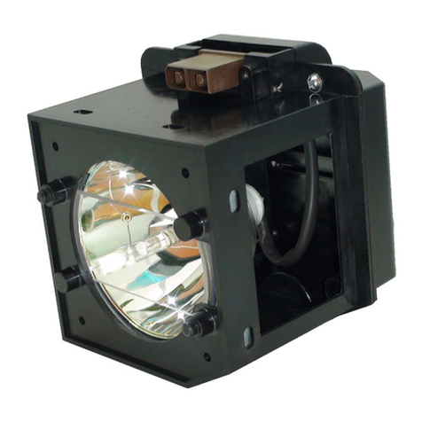 Toshiba 42HM66 - 42" Rear Projection TV User manual