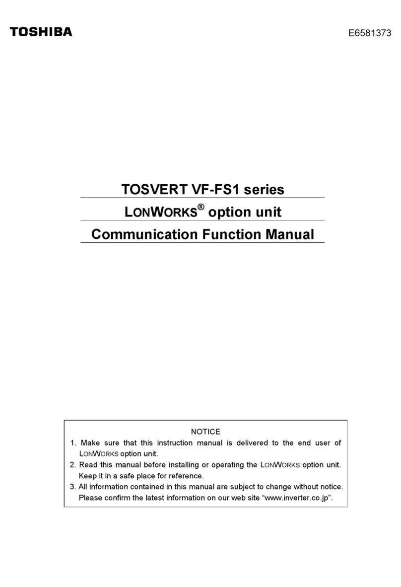 Toshiba TOSVERT VF-FS1 Series Parts list manual