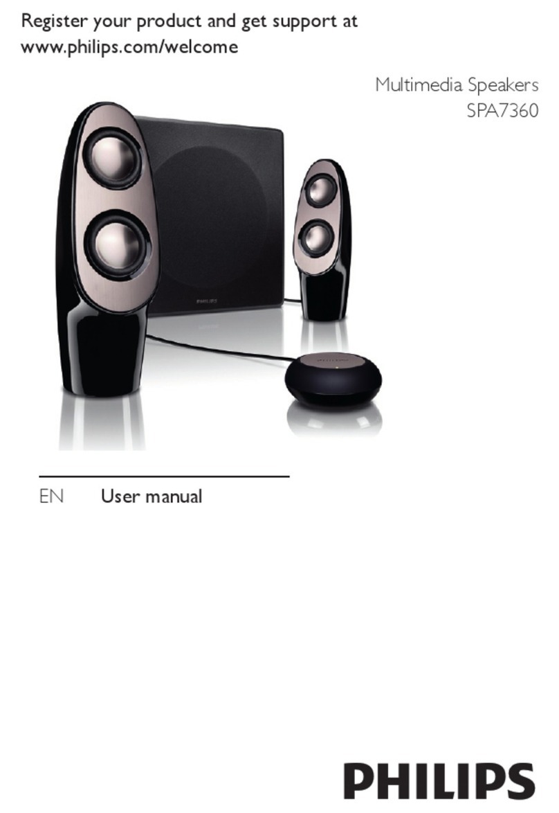 Philips SPA7360/10 User manual