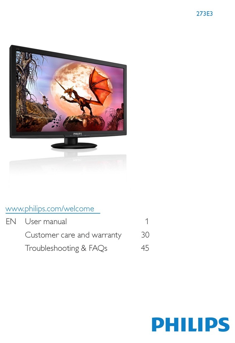 Philips 273E3SS/00 User manual