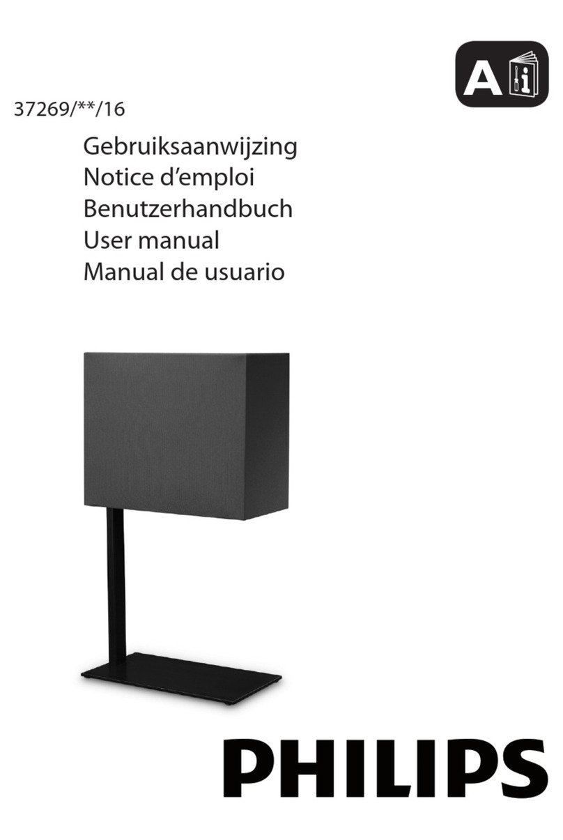 Philips myLiving 37269/86/16 user manual