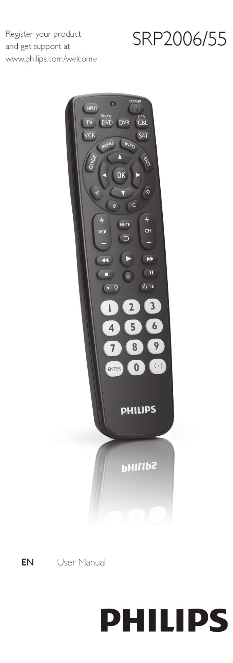Philips SRP2006/55 user manual
