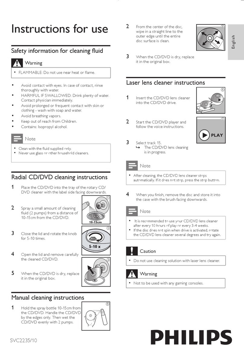 Philips SVC2235/10 User manual