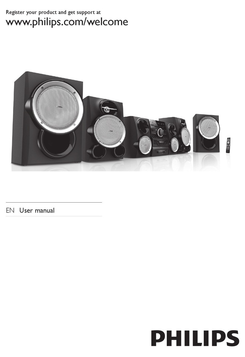 Philips FWM998X/77 user manual