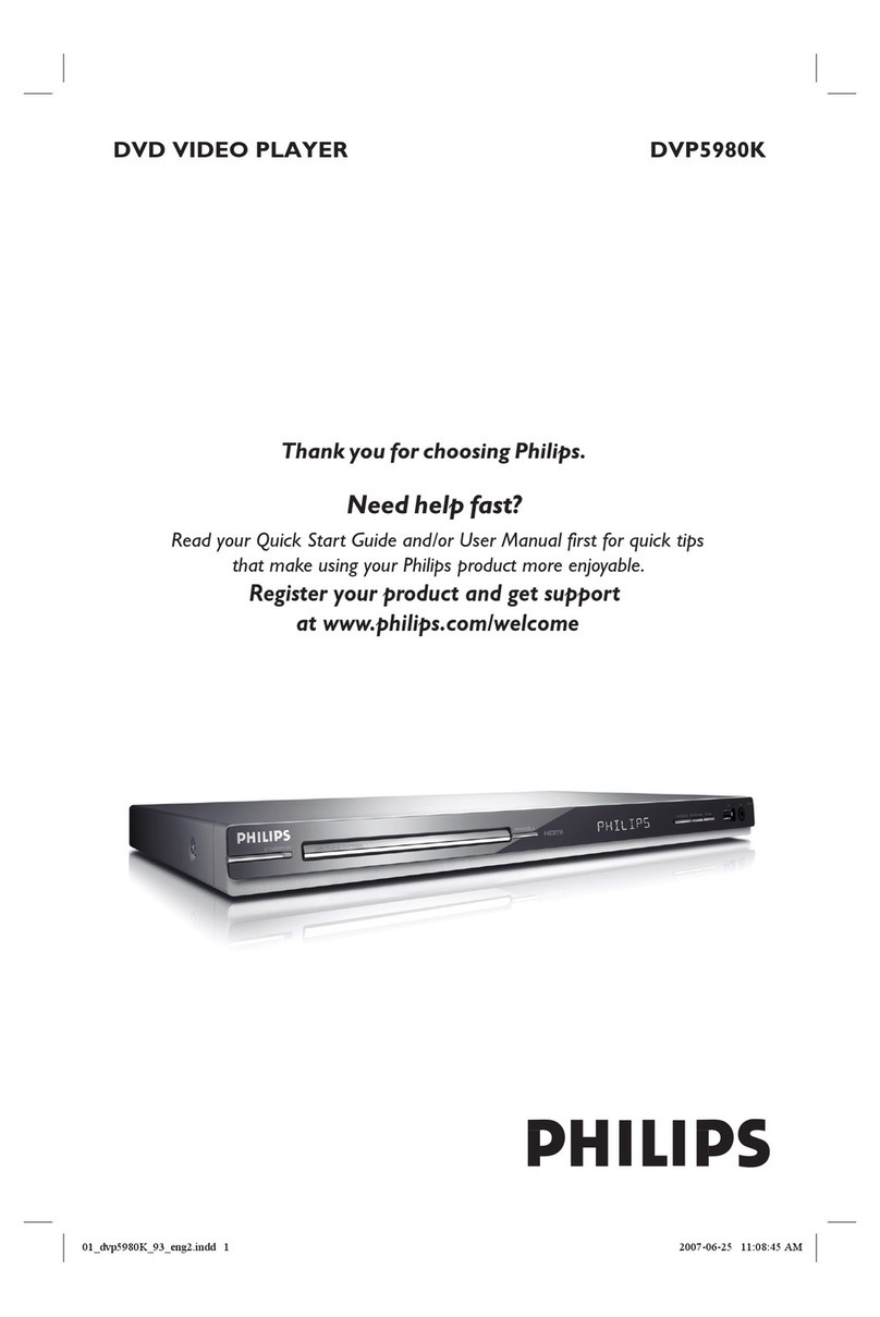 Philips HTP5980K/93 User manual