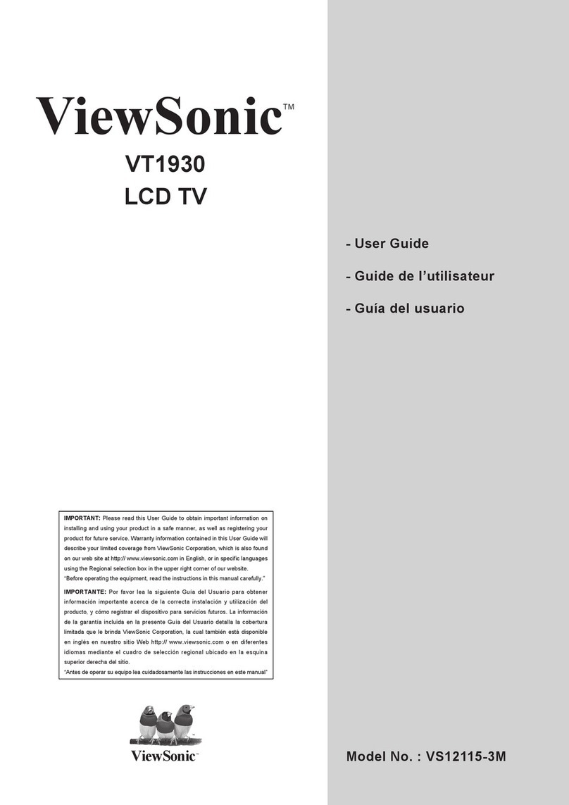 ViewSonic VS12115-3M User manual