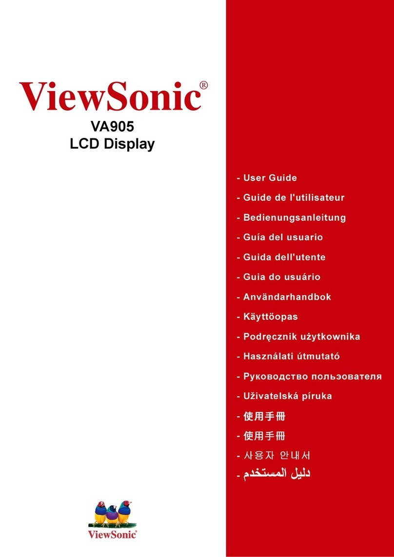 ViewSonic VA905 User manual