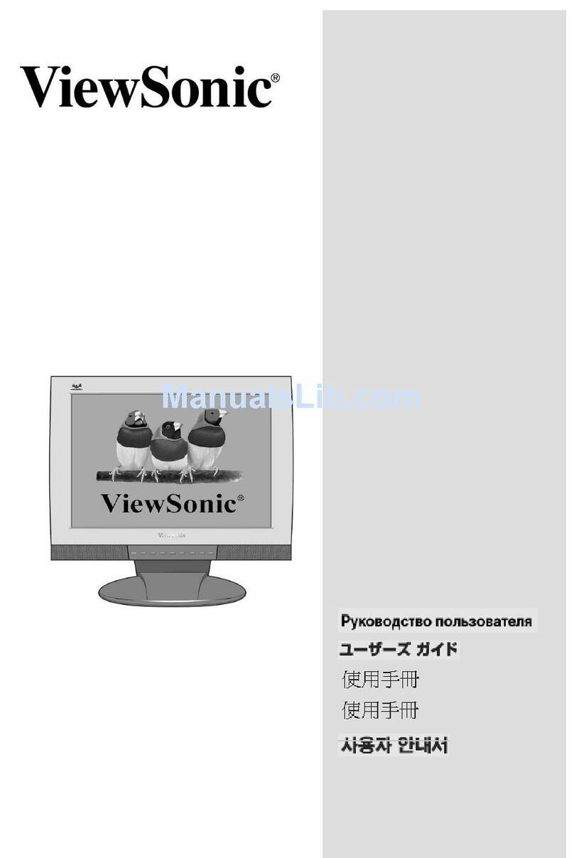 ViewSonic NexTVision N1700w user guide