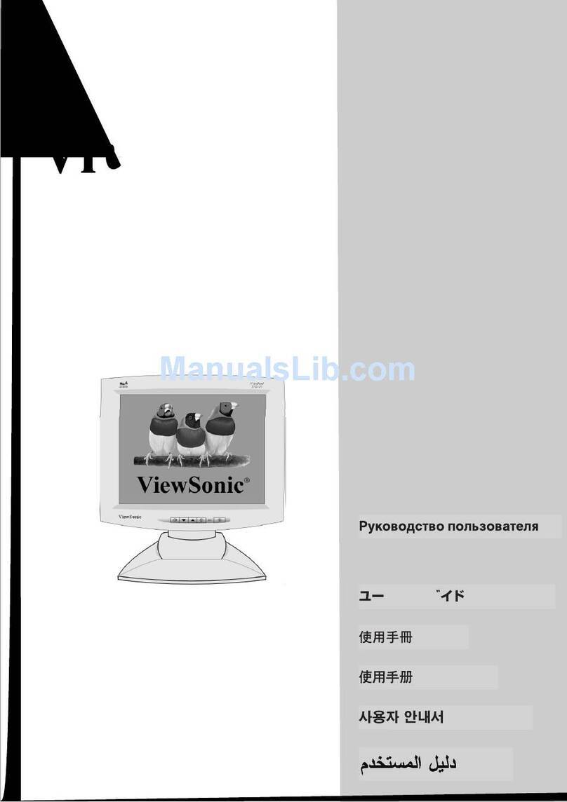 ViewSonic ViewPanel VG181 VLCDS21594-1 User manual