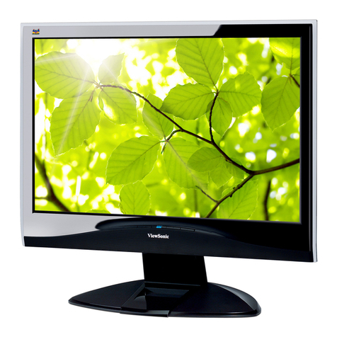 ViewSonic VX1932WM-LED - 19" LCD Monitor User manual