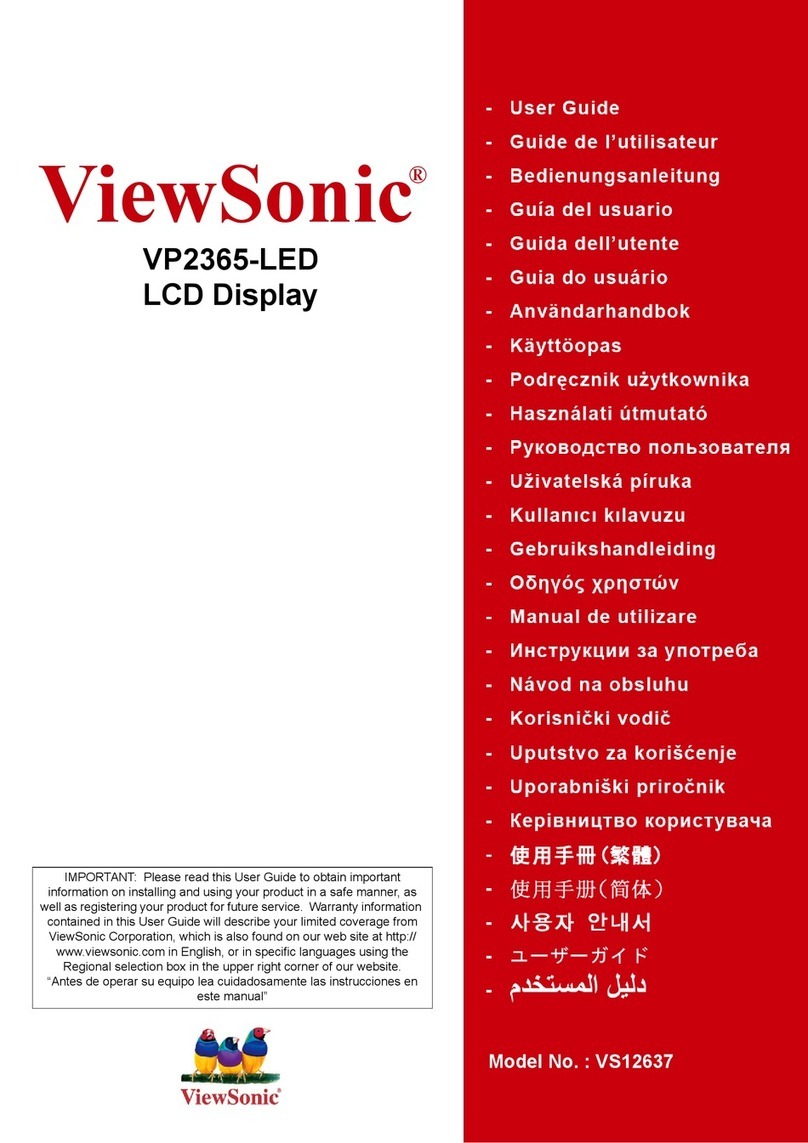 ViewSonic VS12637 User manual