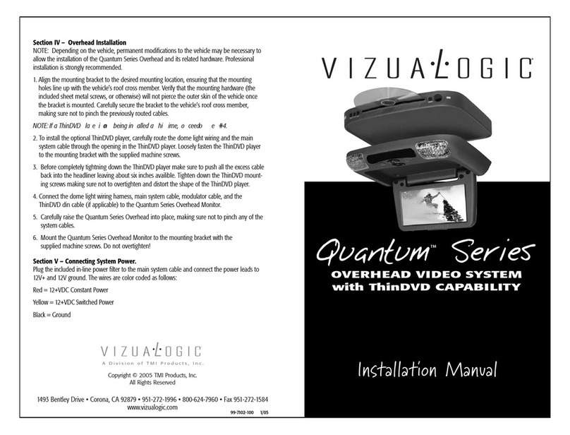 Vizualogic Quantum Series User manual