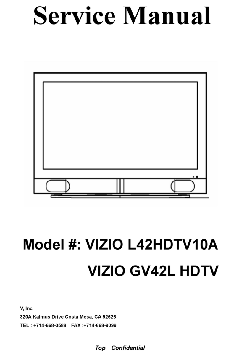 Vizio Gallevia GV42L Service manual
