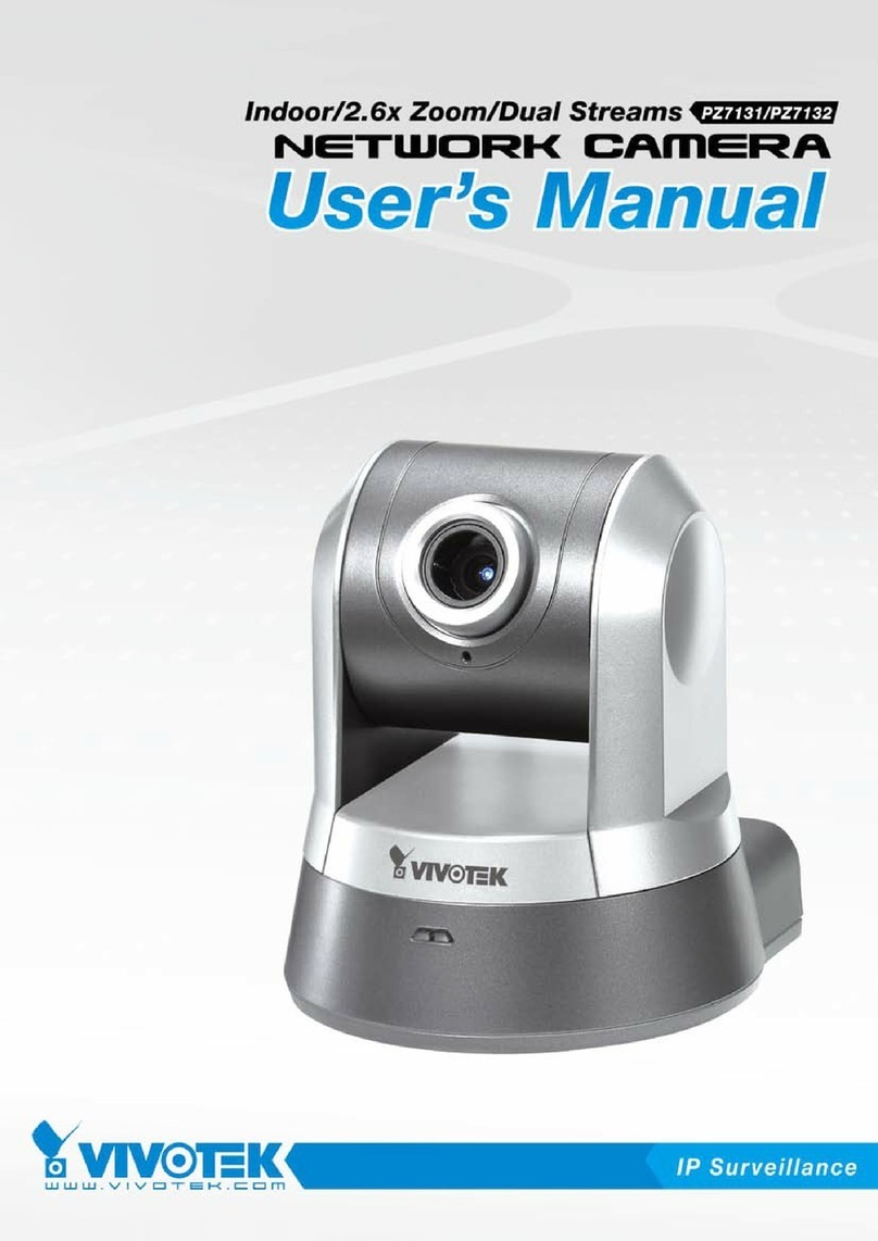 Vivotek PZ7132 User manual Vivotek PZ7132 User manual