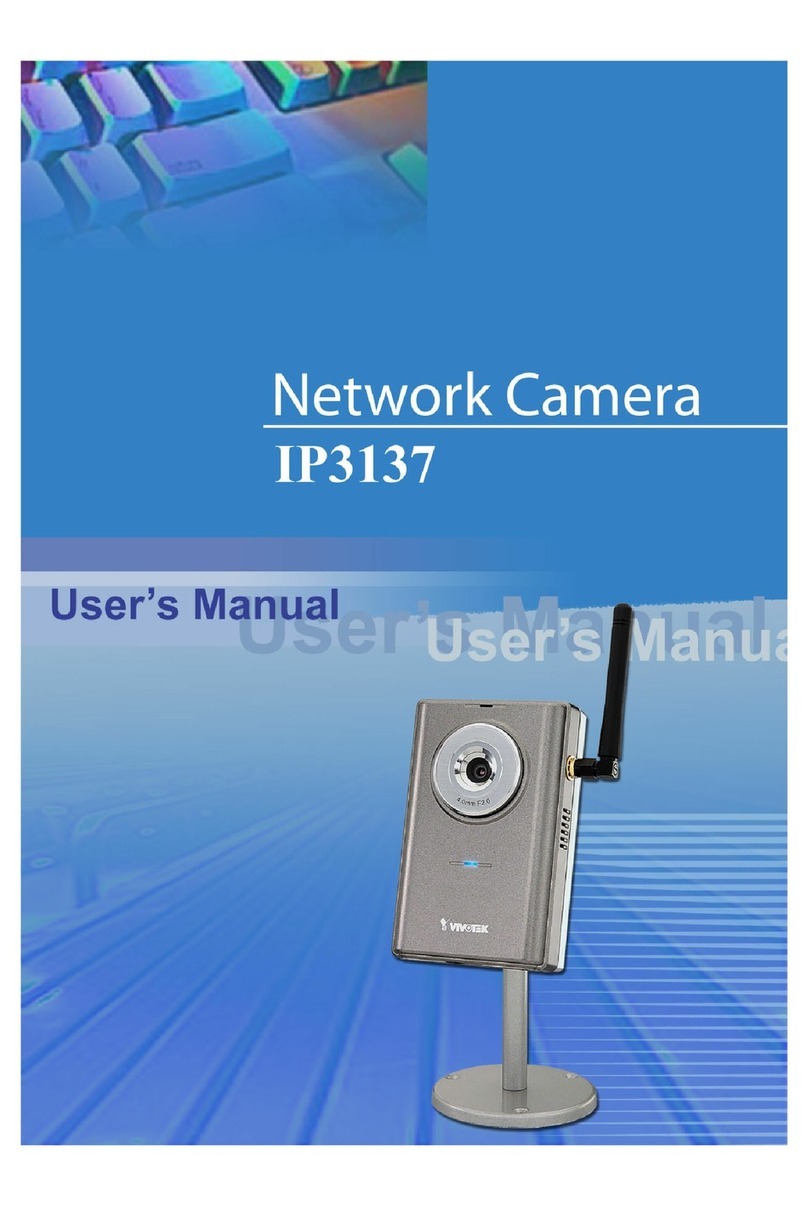 Vivotek IP3137 User manual