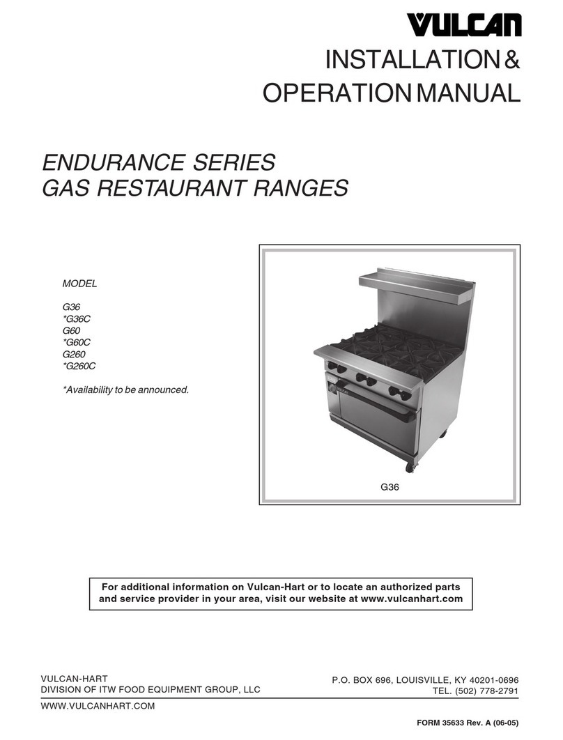 Vulcan-Hart G260 User manual