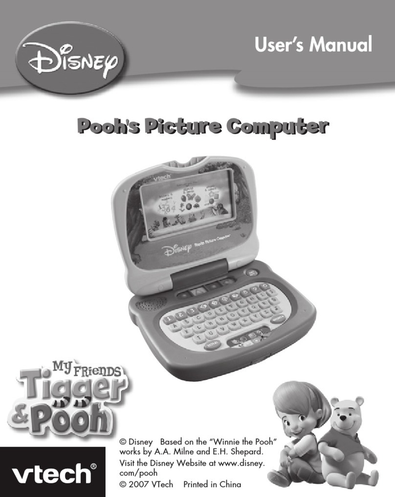 V-tech Winnie the Pooh User manual